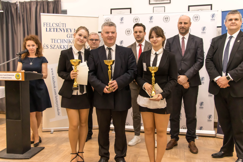 XII. Letenyey Gasztro Verseny dobogós helyezettjei