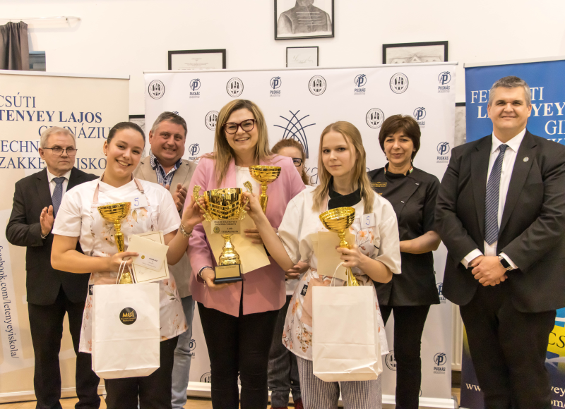 XII. Letenyey Gasztro Verseny dobogós helyezettjei