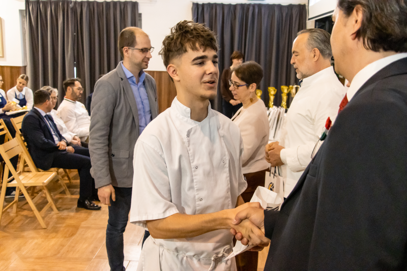 A XIII. Letenyey Gasztro Verseny dobogós helyezettjei