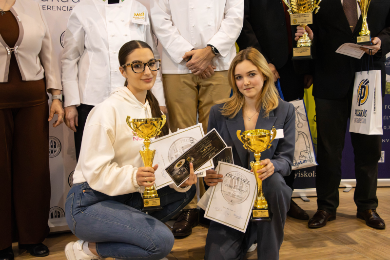 A XIII. Letenyey Gasztro Verseny dobogós helyezettjei