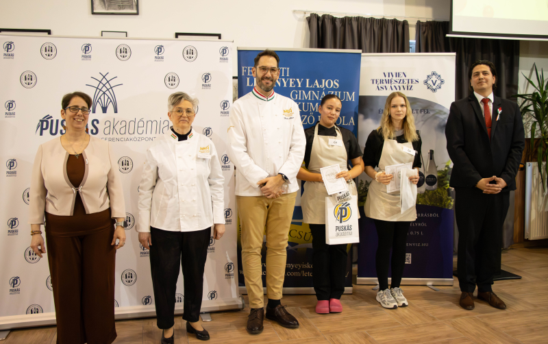 A XIII. Letenyey Gasztro Verseny dobogós helyezettjei