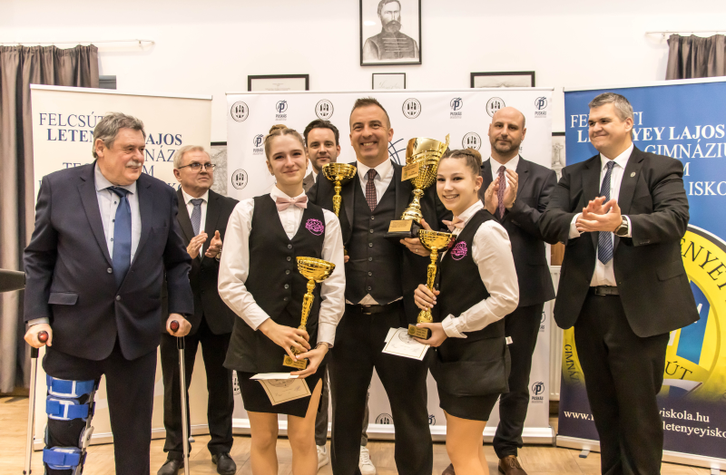 XII. Letenyey Gasztro Verseny dobogós helyezettjei