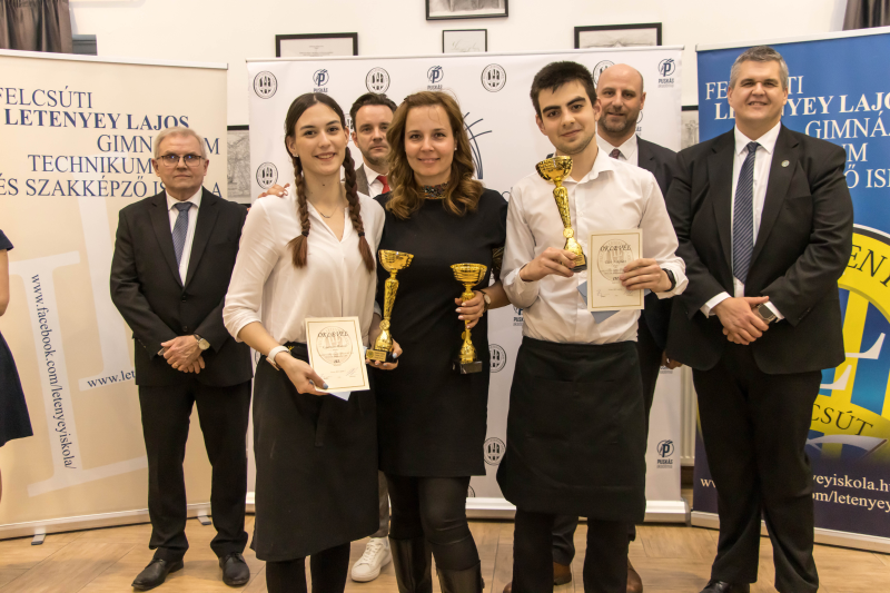 XII. Letenyey Gasztro Verseny dobogós helyezettjei